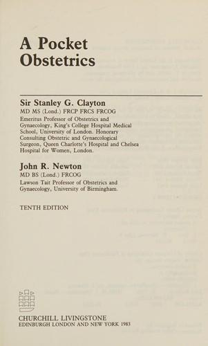 A pocket obstetrics