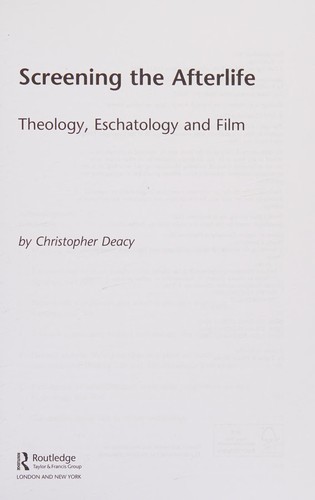 Screening the afterlife