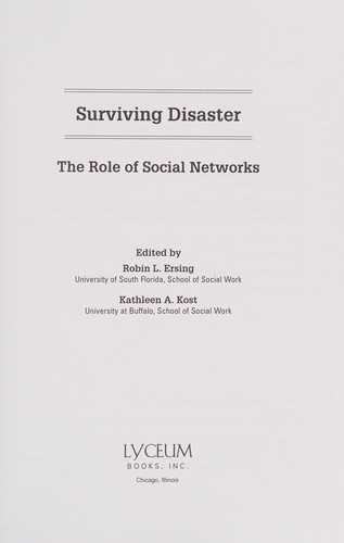 Surviving Disaster