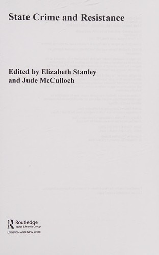 State crime and resistance