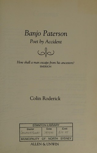 Banjo Paterson