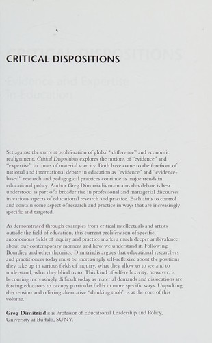 Critical dispositions