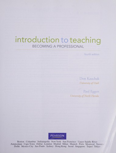 Introduction to Teaching