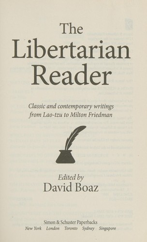 The Libertarian Reader