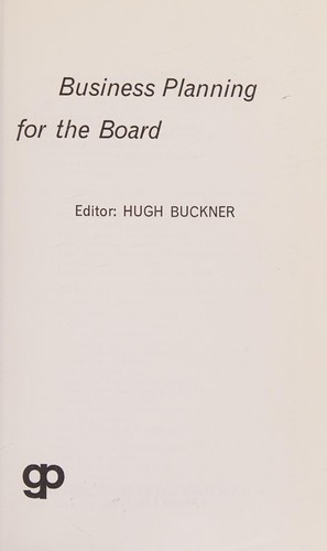 Business Planning for the Board