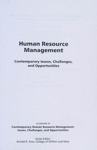 Human Resource Management