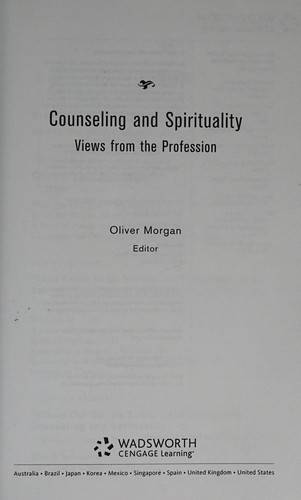 Counseling and Spirituality