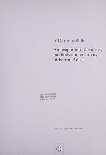 A Day at elBulli