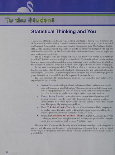 The practice of statistics