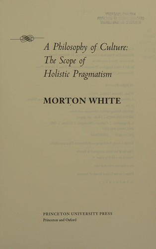 A philosophy of culture