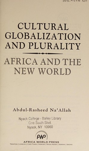 Cultural globalization and plurality