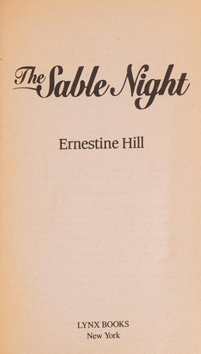 The Sable Night