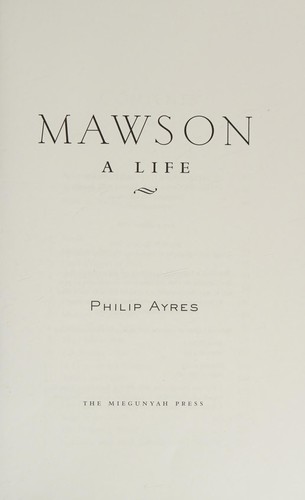 Mawson: A Life