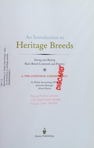 An introduction to heritage breeds