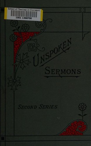 Unspoken Sermons--Second Series