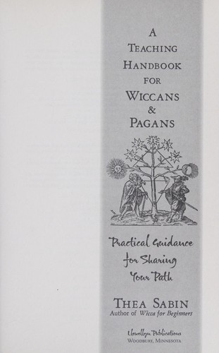 A Teaching Handbook for Wiccans & Pagans