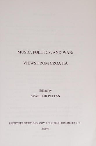 Music, politics, and war