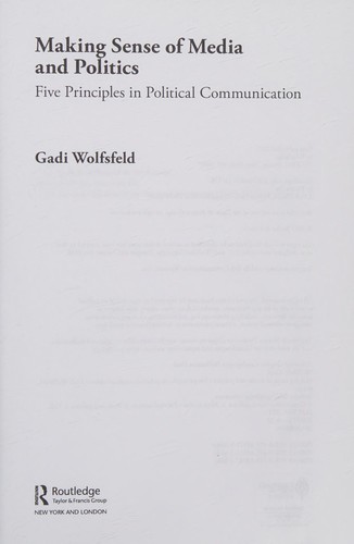 Making sense of media and politics