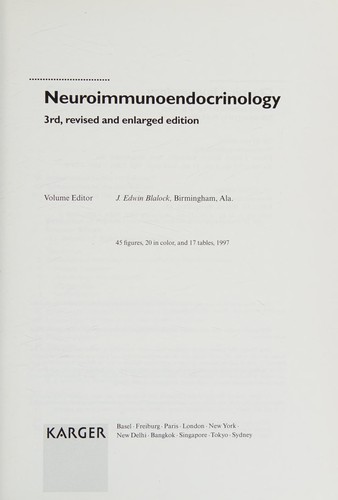 Neuroimmunoendocrinology