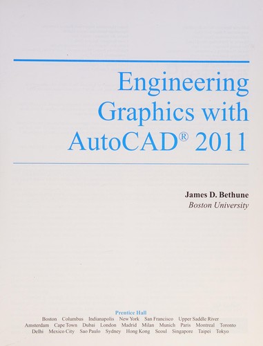 Engineering Graphics with AutoCAD 2011