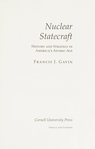 Nuclear Statecraft