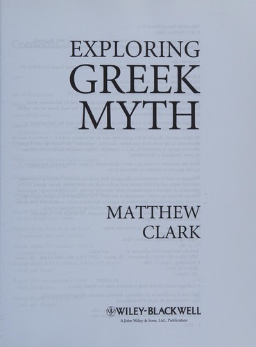 Exploring Greek myth