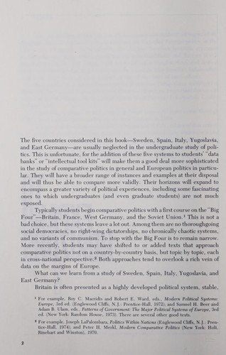 Other governments of Europe
