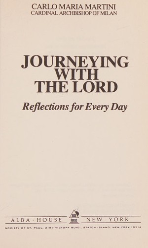 Journeying With the Lord