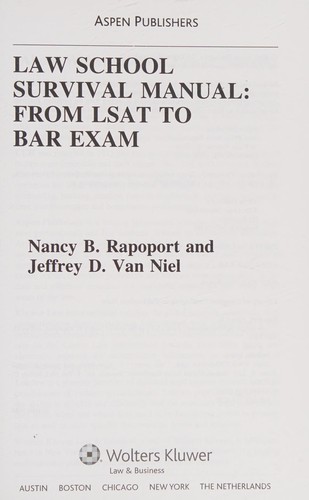 Law school survival manual