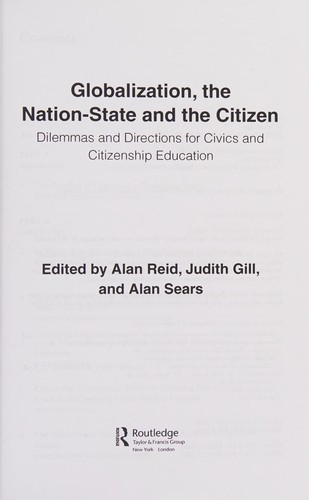 Globalization, the Nation-State and the Citizen