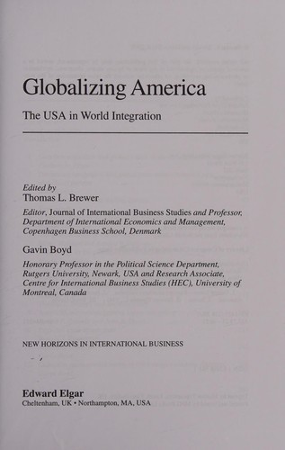 Globalizing America