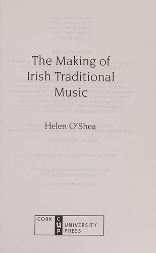 The Making of Irish Traditional Music