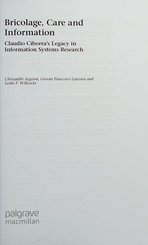 Bricolage, care and information