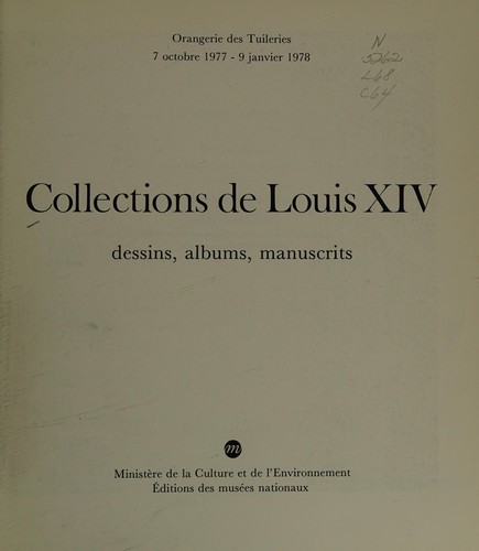 Collections de Louis XIV