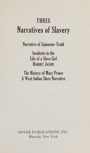 Narratives of Slavery