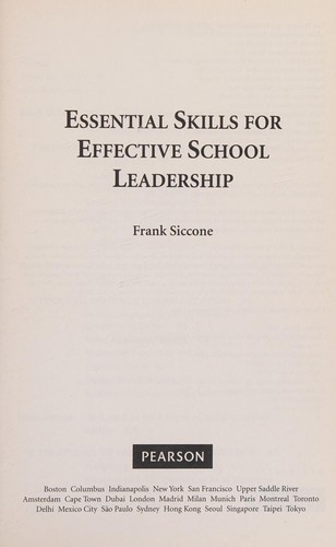 Essential Skills for Effective School Leadership