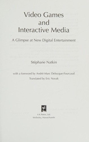 Video Games and Interactive Media