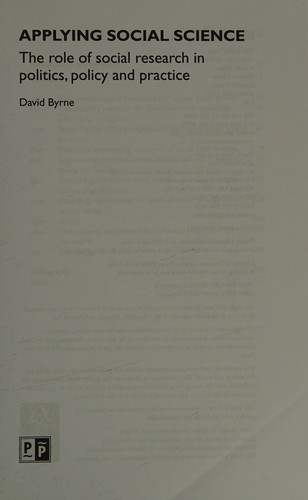 Applying Social Science