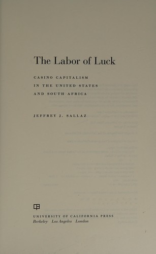 The Labor of Luck