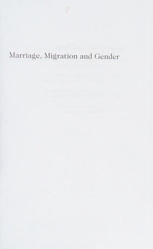 Marriage, migration and gender