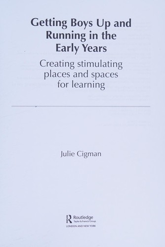 Getting boys up and running in the early years
