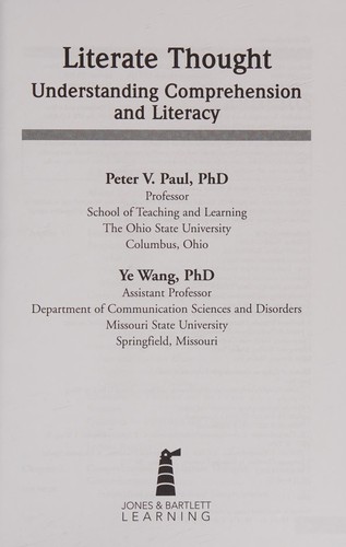Literate Thought