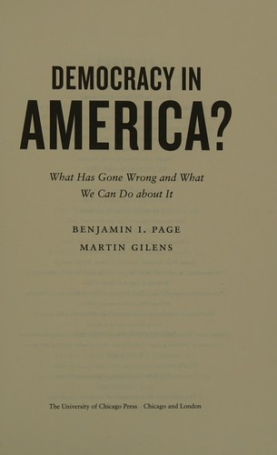 Democracy in America?