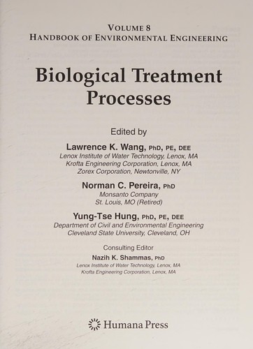 Biological Treatment Processes