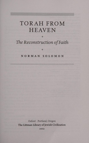 Torah from Heaven