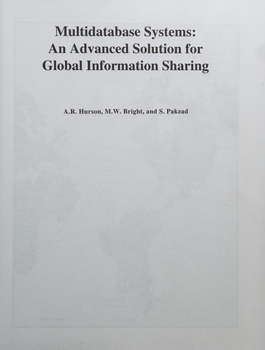 Multidatabase systems