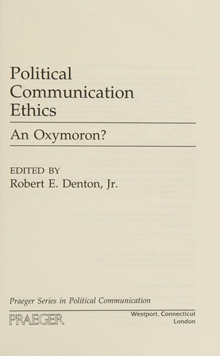 Political Communication Ethics