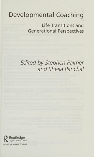 Developmental coaching