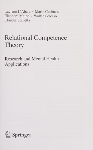 Relational Competence Theory