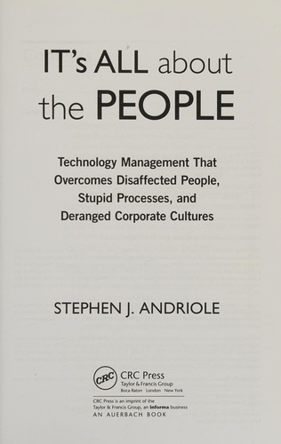 It's all about the people
